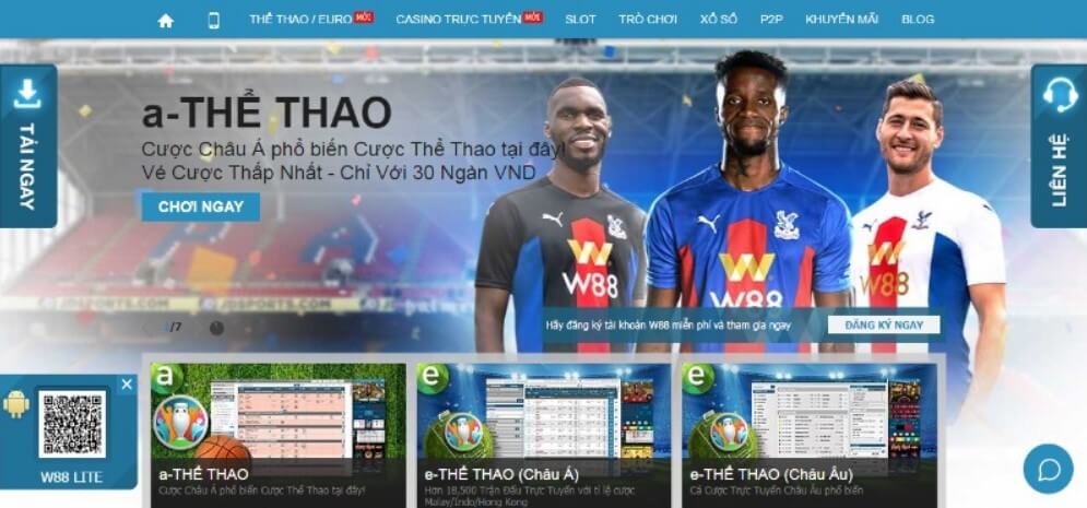 Giới thiệu trang web casino online uy tín W88