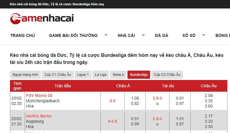 Cách xem kèo bóng đá Đức