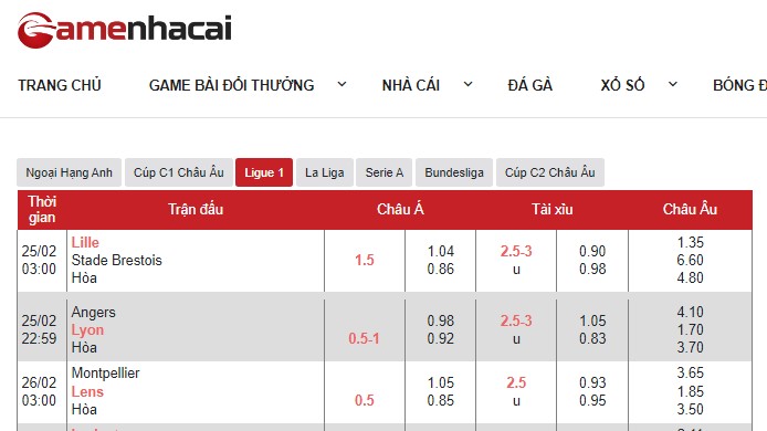 Cách xem kèo bóng đá Pháp hiệu quả